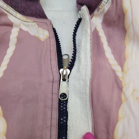 Vintage 80s Baroque Art Jacket Womens XL/2XL 25x26 Terry - Picture 2 of 10